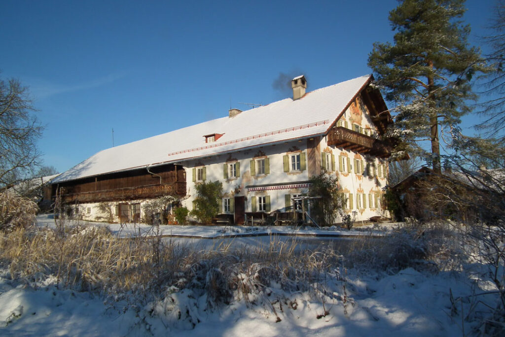 Gutshaus Waltersteig Winter